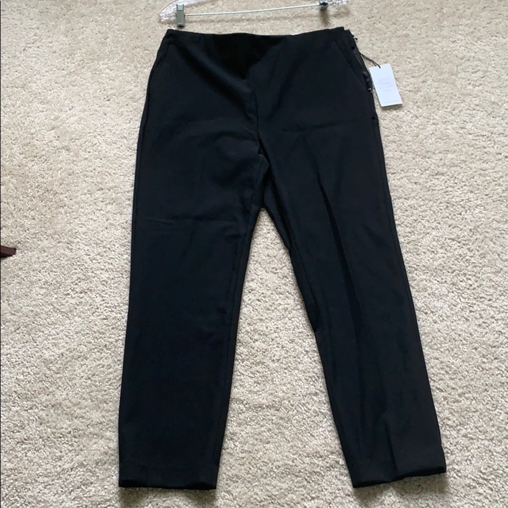 High waist ankle pant